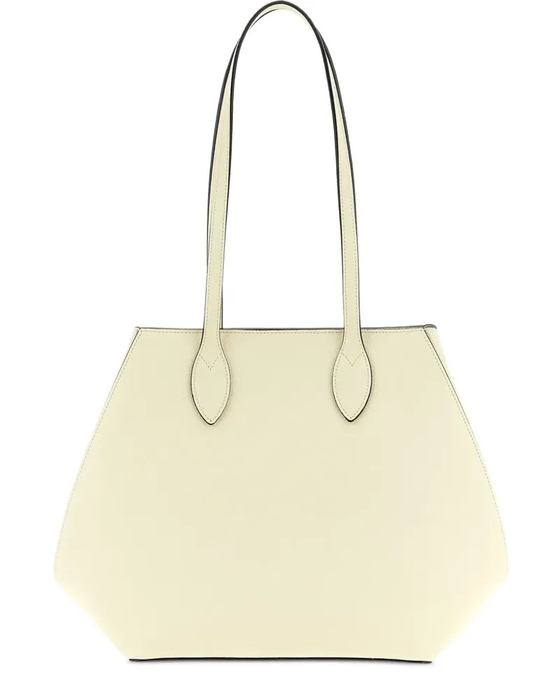 Valextra Mittelgroßer Vivi Tote Bag - Weiß Weiß