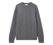 Kaschmirpullover mit Rundhalsausschnitt - Grau