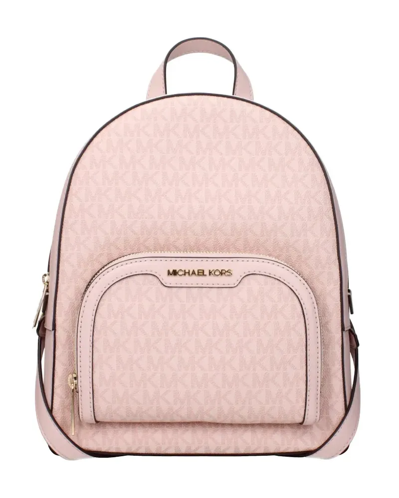 Michael Kors logo-print backpack - Rosa Rosa