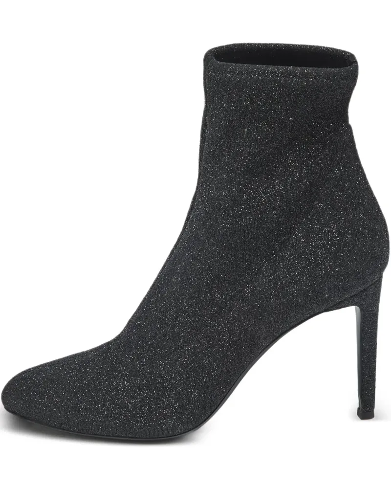 Giuseppe Zanotti glitter ankle boots - Schwarz Schwarz