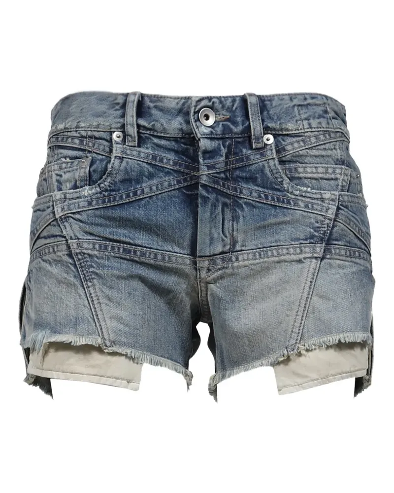 DRKSHDW by Rick Owens Lana Cut Offs Shorts - Blau Blau