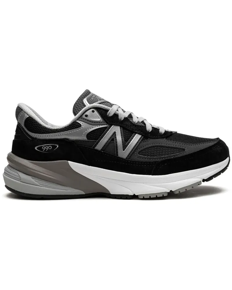 New Balance 990 V6 Black/Silver Sneakers - Schwarz Schwarz