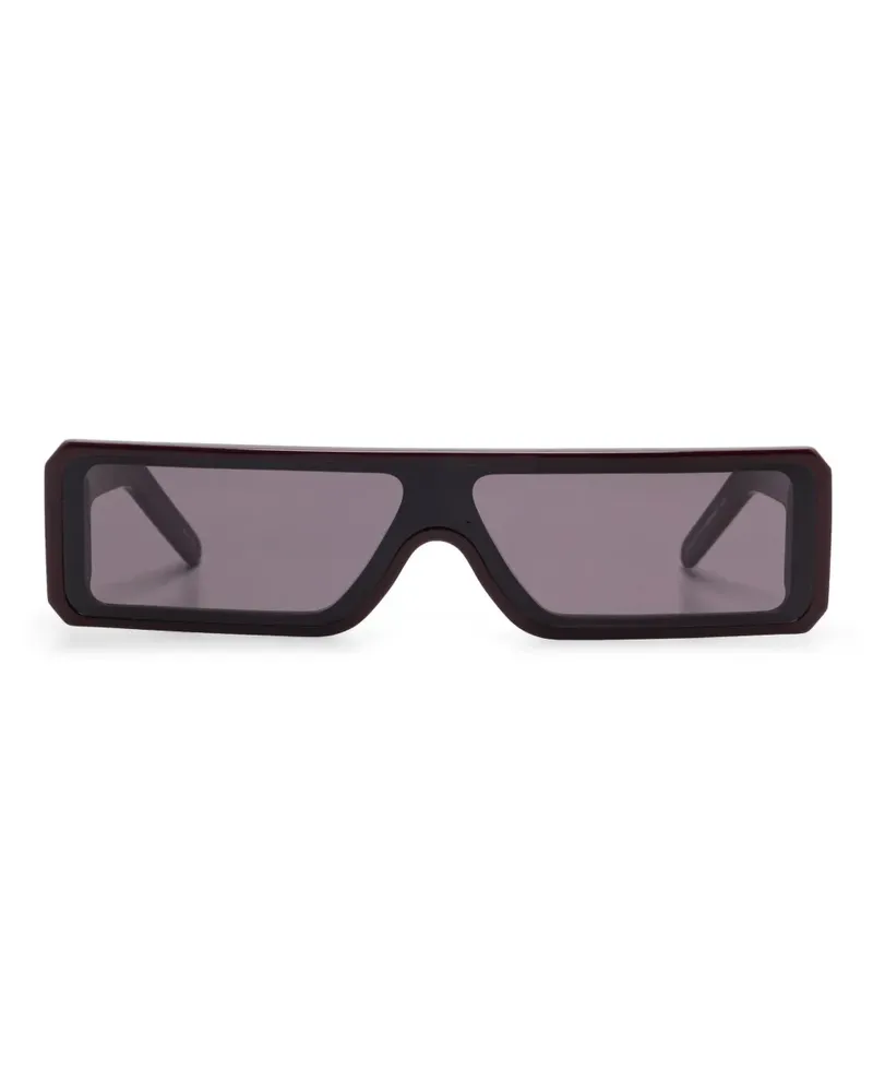 Rick Owens Geth Sonnenbrille - Rot Rot