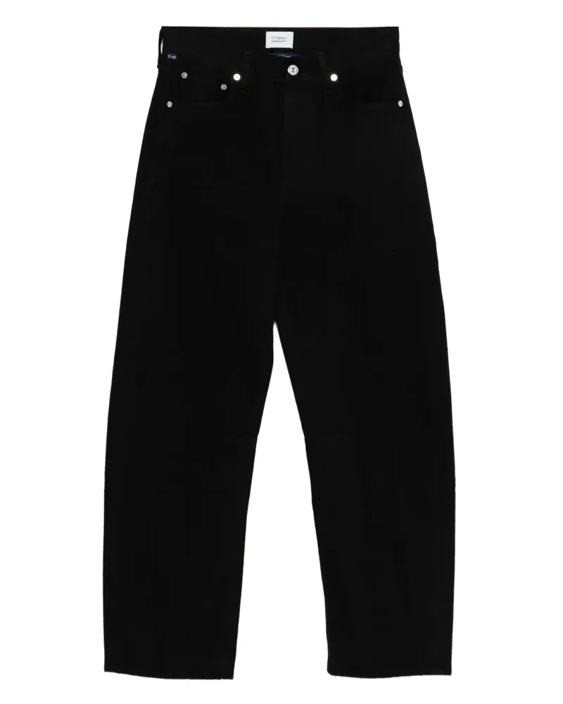 Citizens of humanity Miro Jeans mit Einsätzen - Schwarz Schwarz