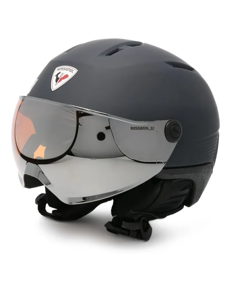 Rossignol Fit Visor Impacts Helm - Schwarz Schwarz
