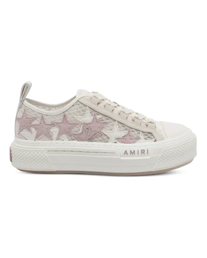 Amiri Mesh Stars Court sneakers - Nude Nude