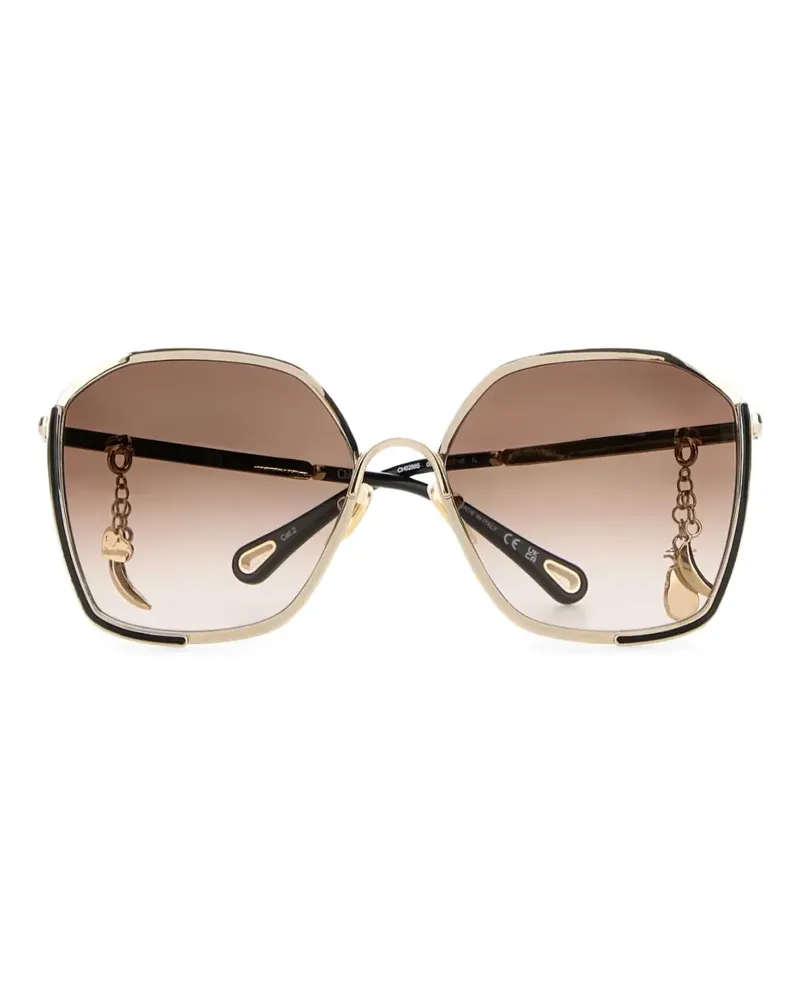 Chloé Charms Sonnenbrille - Gold Gold