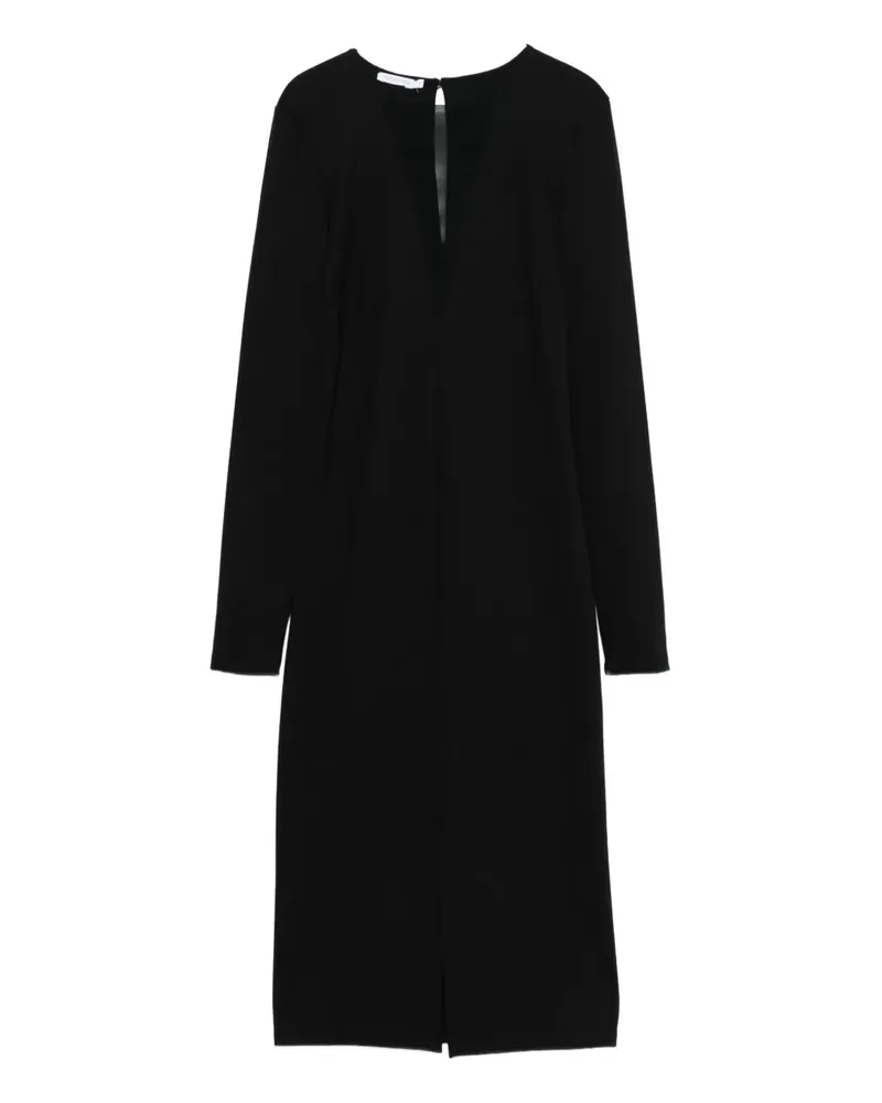 Patrizia Pepe Doppelreihiges Kleid - Schwarz Schwarz