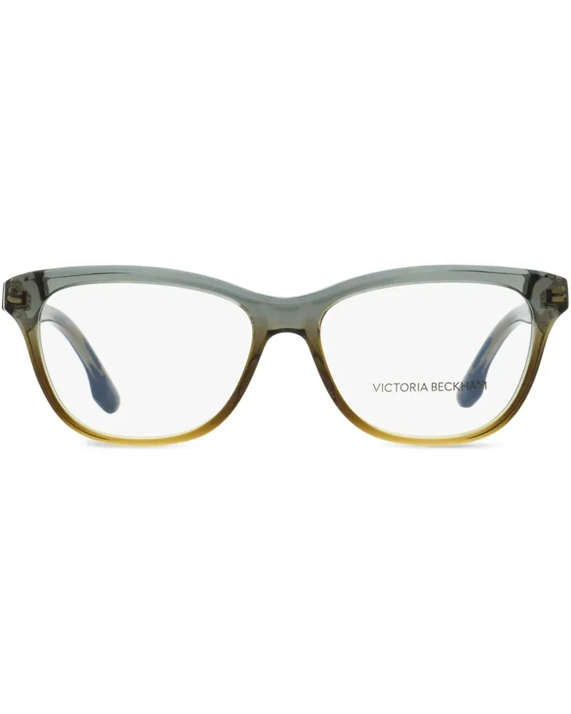 Victoria Beckham Brille mit eckigem Gestell - Grau Grau