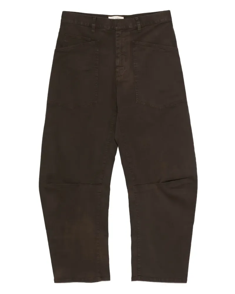 Nili Lotan Shon Hose mit Beinausschnitt - Braun Braun