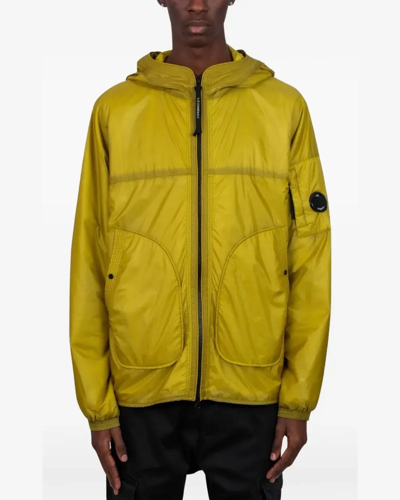 C.P. Company Kapuzenjacke mit Reißverschluss - Gelb Gelb