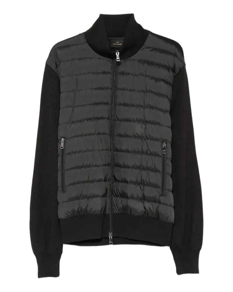 Paul & Shark quilted zip-fastening jacket - Schwarz Schwarz