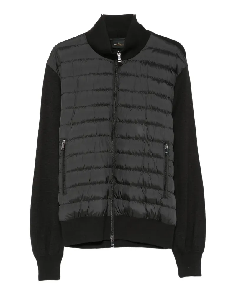 Paul & Shark quilted zip-fastening jacket - Schwarz Schwarz