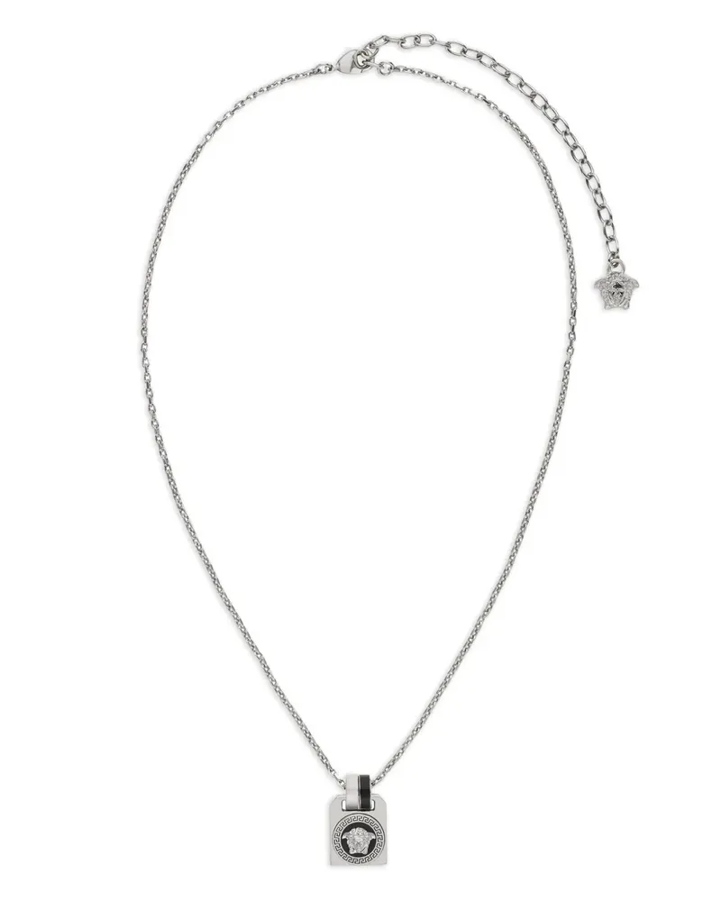 Versace Halskette mit Medusa-Anhänger - Silber Silber