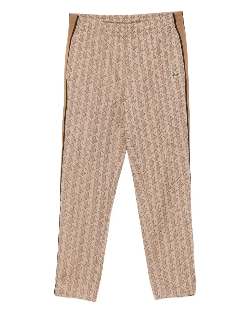 Lacoste Hose mit Monogramm - Braun Braun