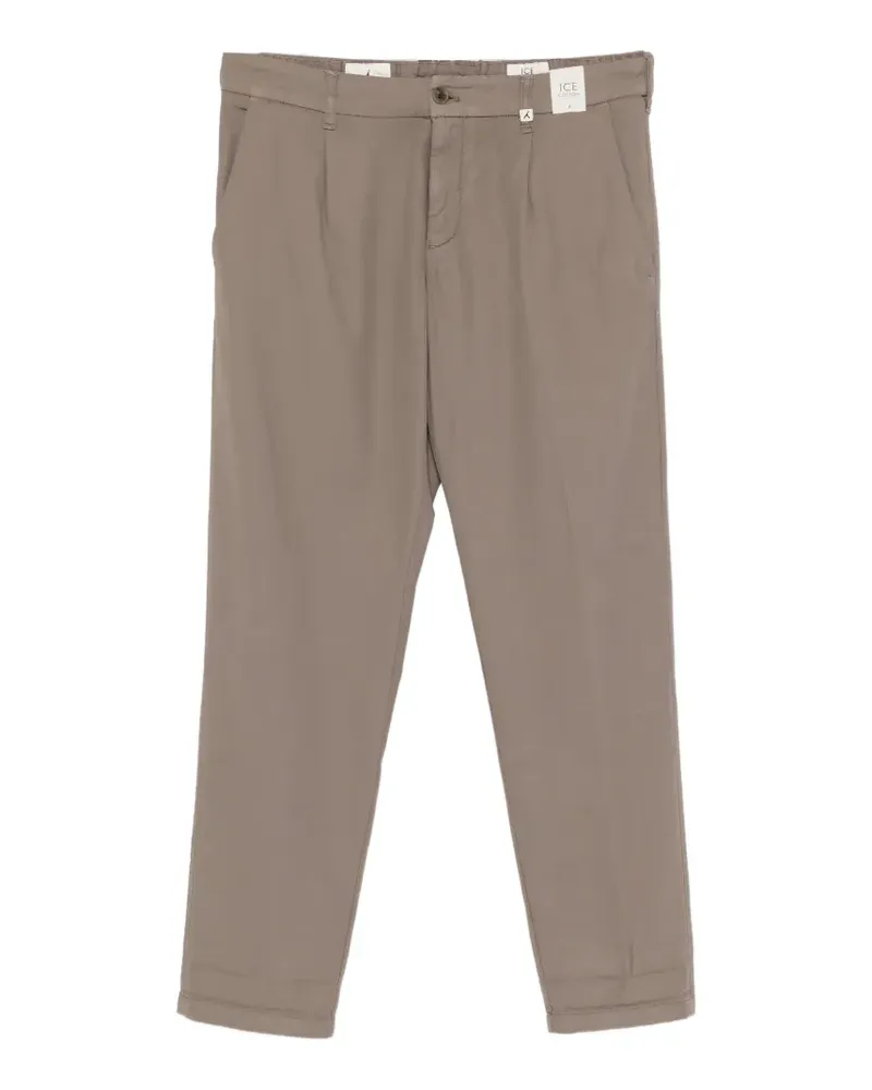 MYTHS pleated trousers - Braun Braun