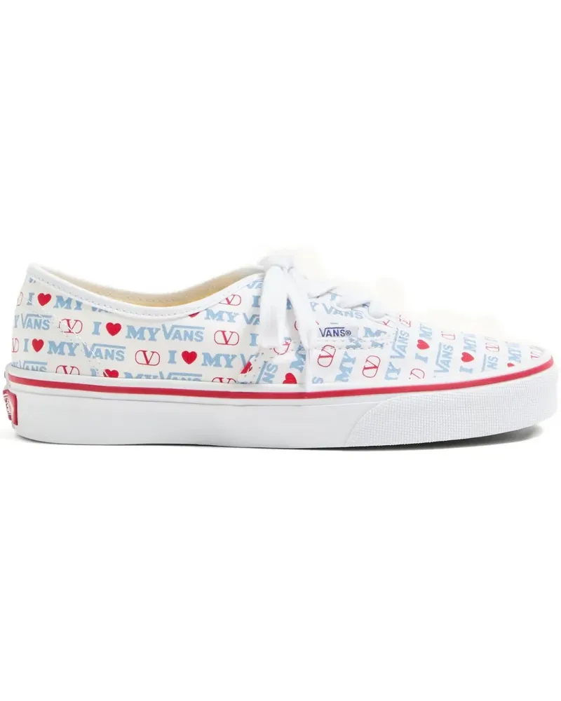 Valentino Garavani x Vans Sneakers mit Love-Print - Weiß Weiß