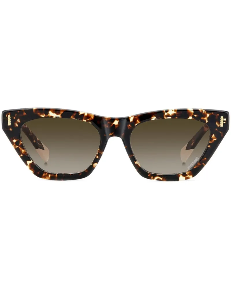 Missoni Cat-Eye-Sonnenbrille in Schildpattoptik - Schwarz Schwarz
