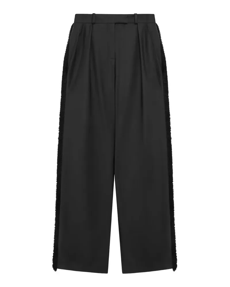 16ARLINGTON Romano Hose mit Fransen - Schwarz Schwarz