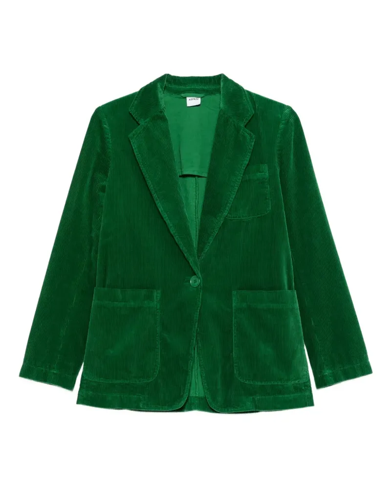 ASPESI Klassische Cordjacke - Grün Grün