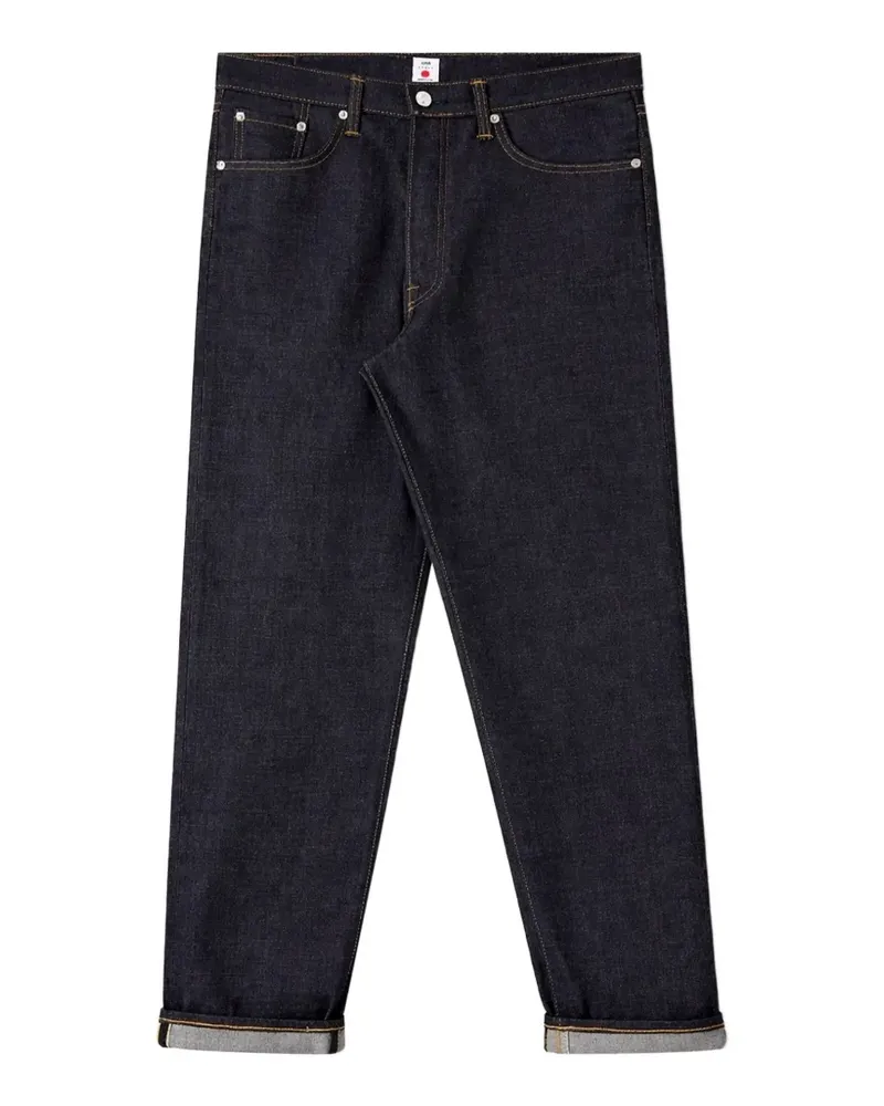 Edwin Jeans Lockere Jeans mit Knöpfen - Blau Blau