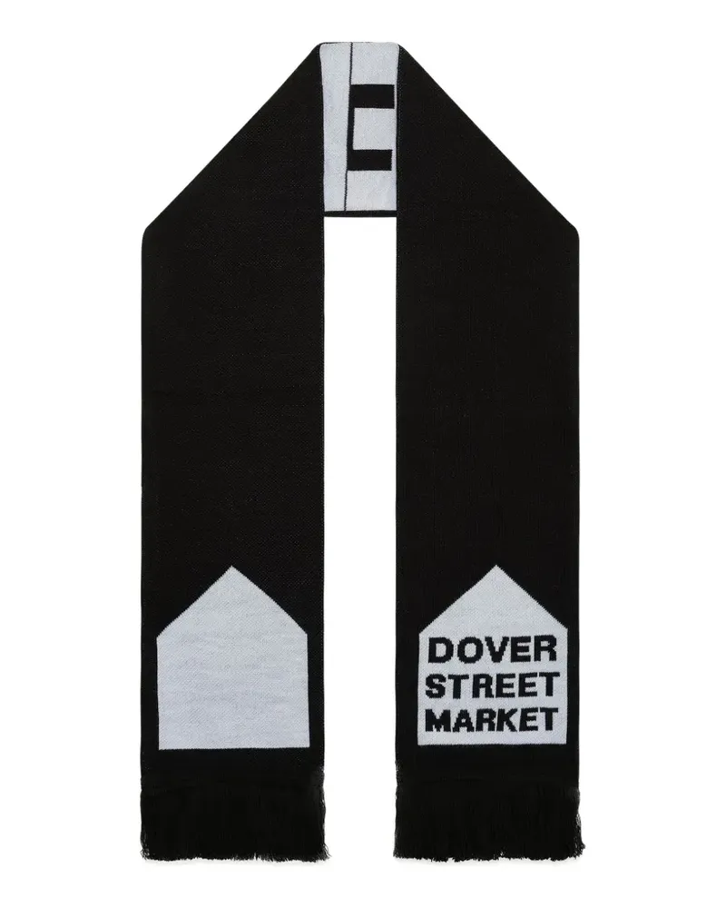 Noir Kei Ninomiya x DSM Football Schal mit Logo - Schwarz Schwarz