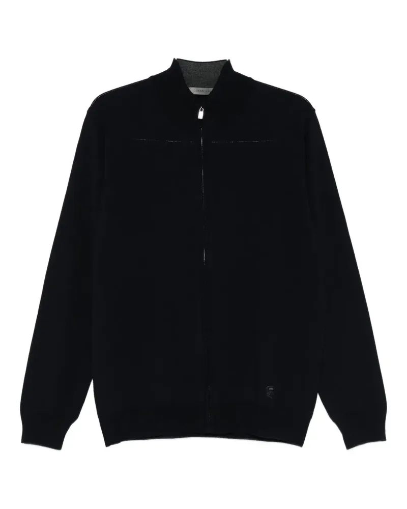 Corneliani zip-up cardigan - Blau Blau