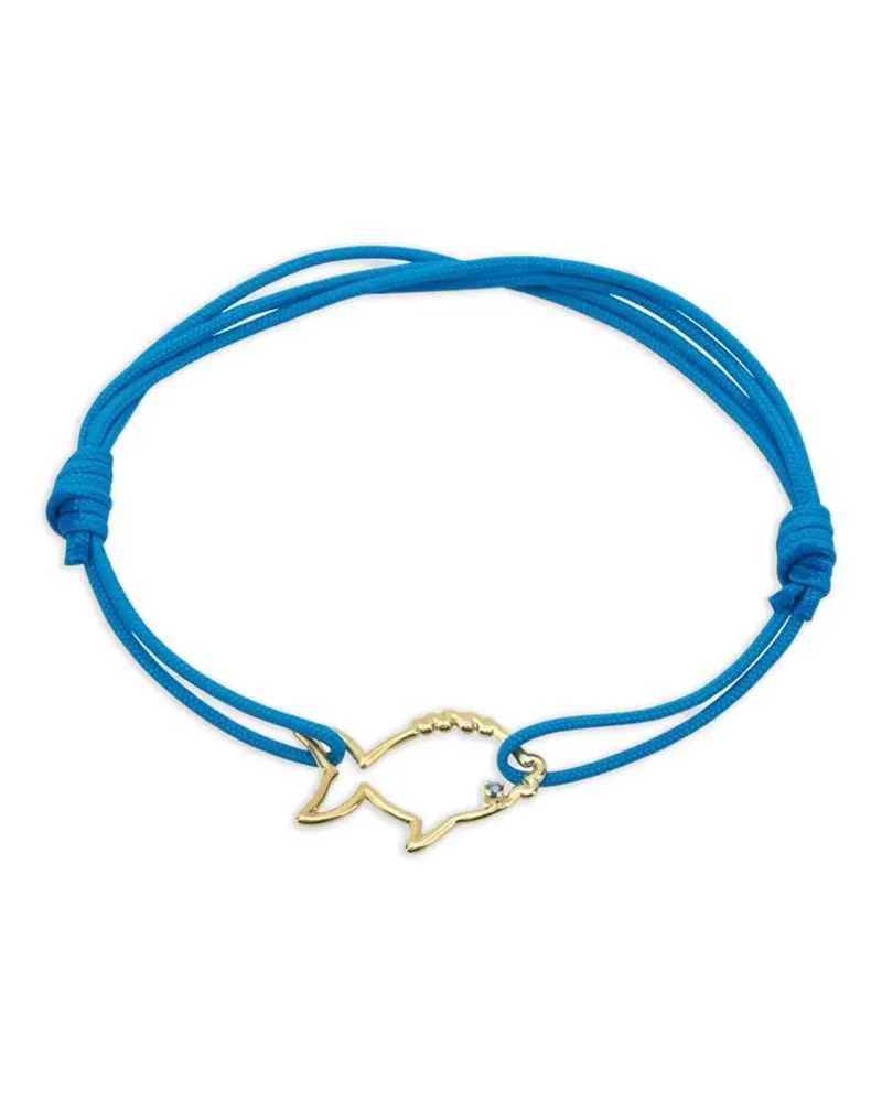 Aliita Armband aus Fisch-Messing - Blau Blau