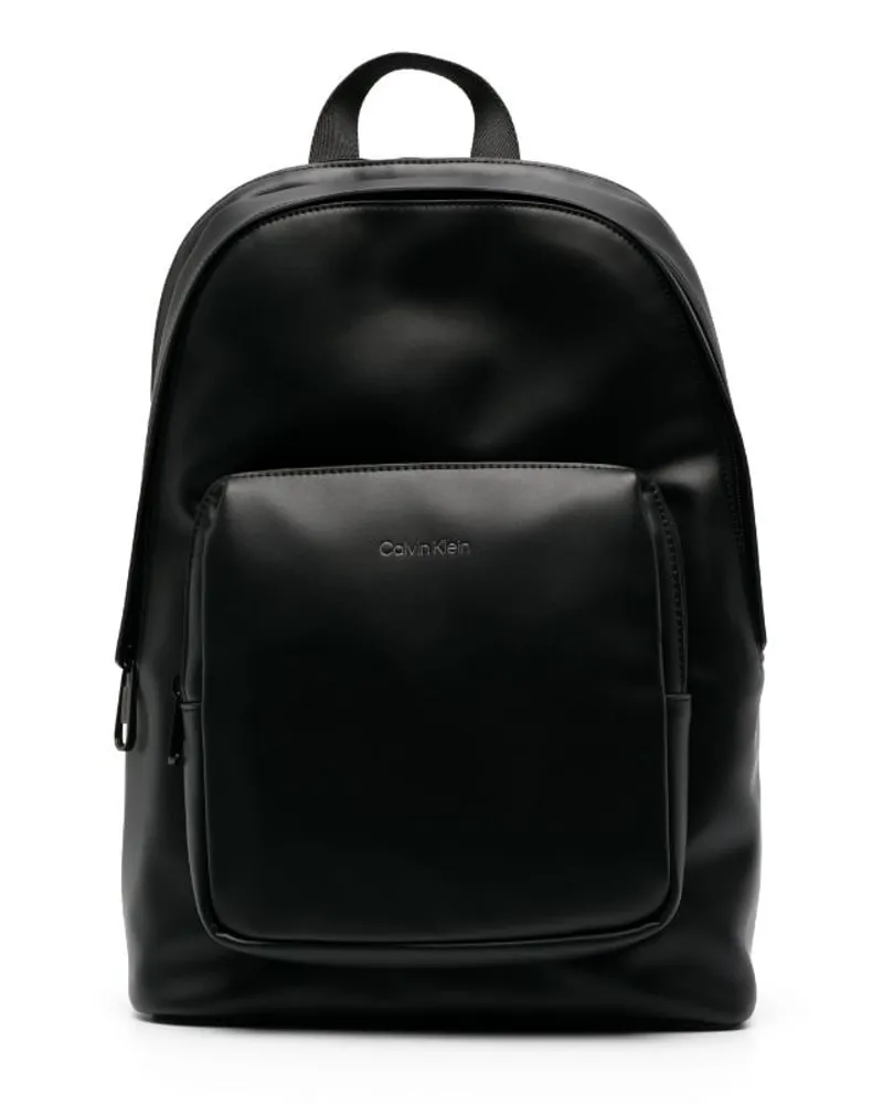 Calvin Klein Rucksack mit Logo-Print Schwarz