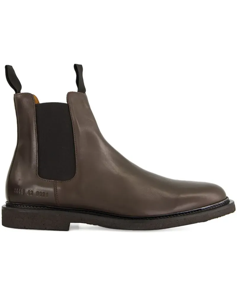 Common Projects Chelsea-Boots aus Leder - Braun Braun