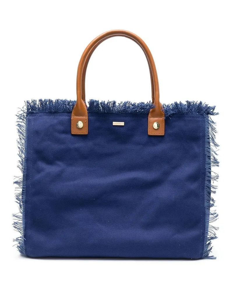 Melissa Odabash Große Cap Ferrat Handtasche - Blau Blau