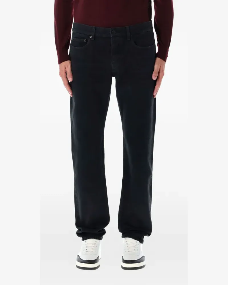 Saint Laurent low-rise slim jeans - Schwarz Schwarz