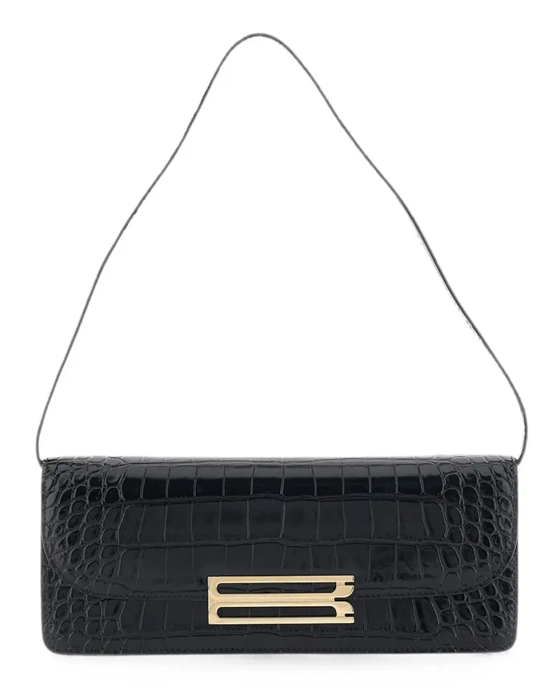 Victoria Beckham Dorian East-West shoulder bag - Schwarz Schwarz