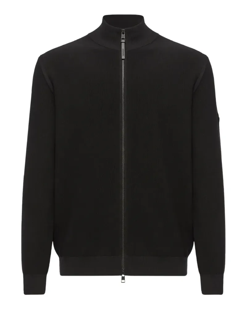 Moncler Cardigan mit Reißverschluss - Schwarz Schwarz