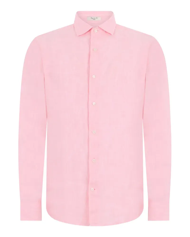 Gant regular-fit linen shirt - Rosa Rosa