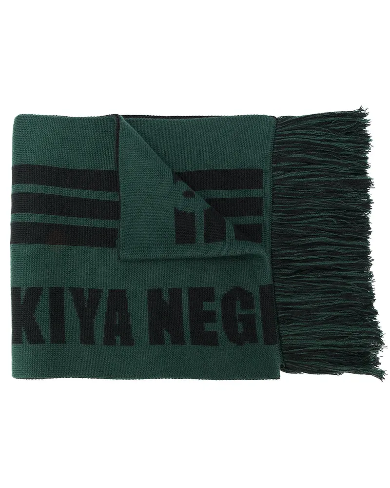 ADISH Gestreifter Schal - Grün Grün