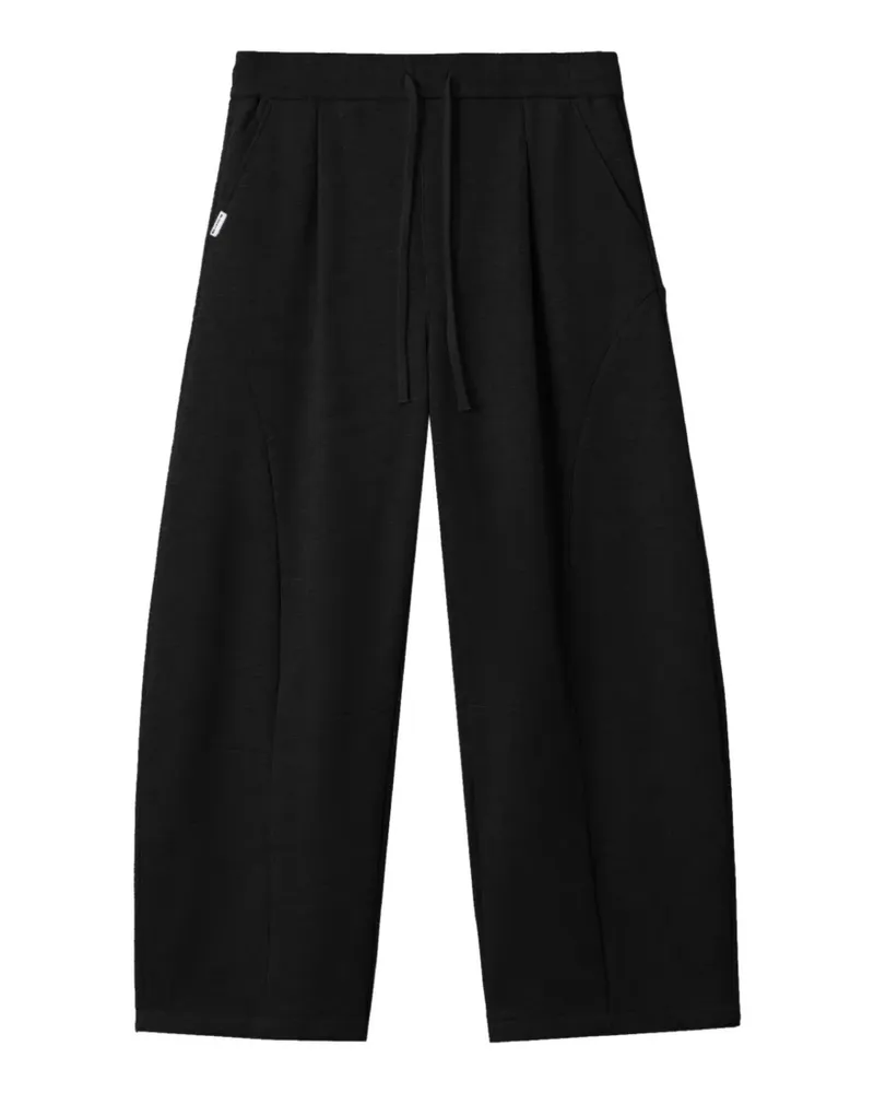 FIVE CM Bundfaltenhose mit Kordelzug - Schwarz Schwarz