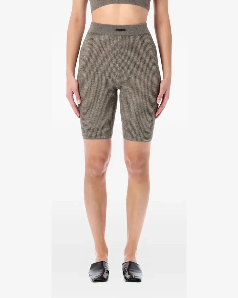 Fear of God waffle-knit shorts - Braun Braun