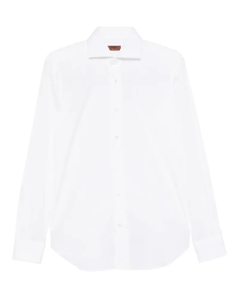 BARBA Klassisches Hemd - Weiß Weiß