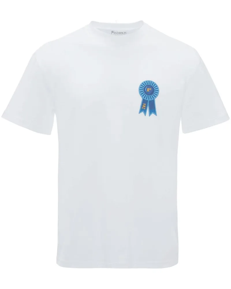 J.W.Anderson Rosette T-Shirt Weiß