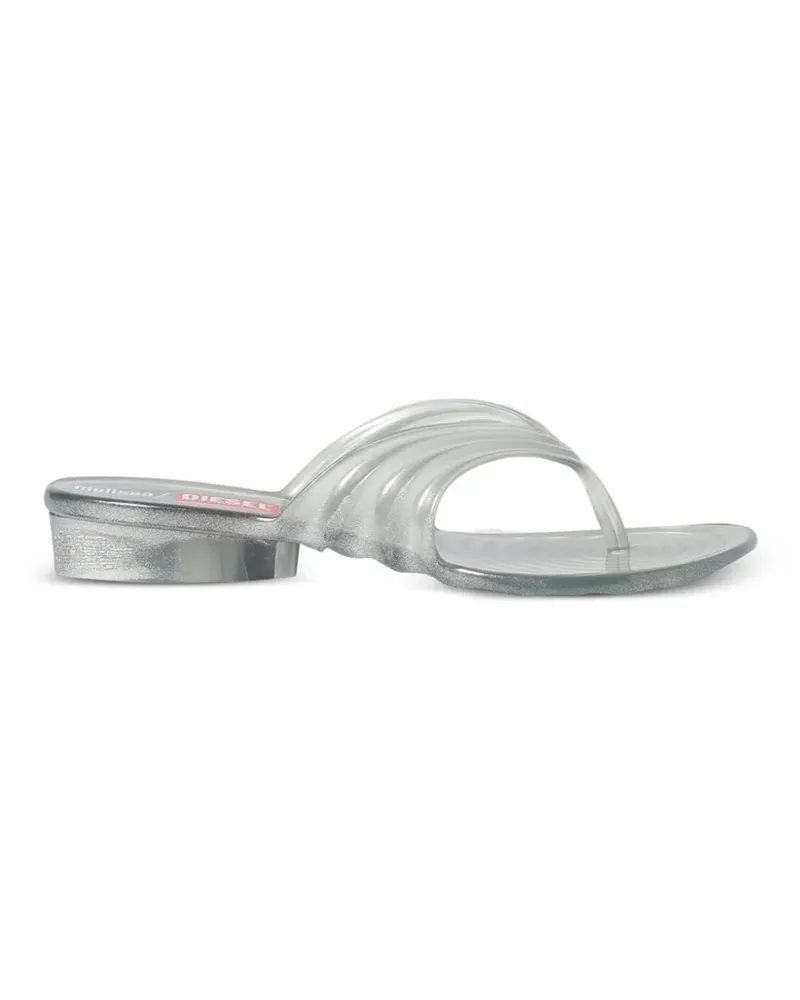 Diesel x Melissa Flip-Flops - Grau Grau