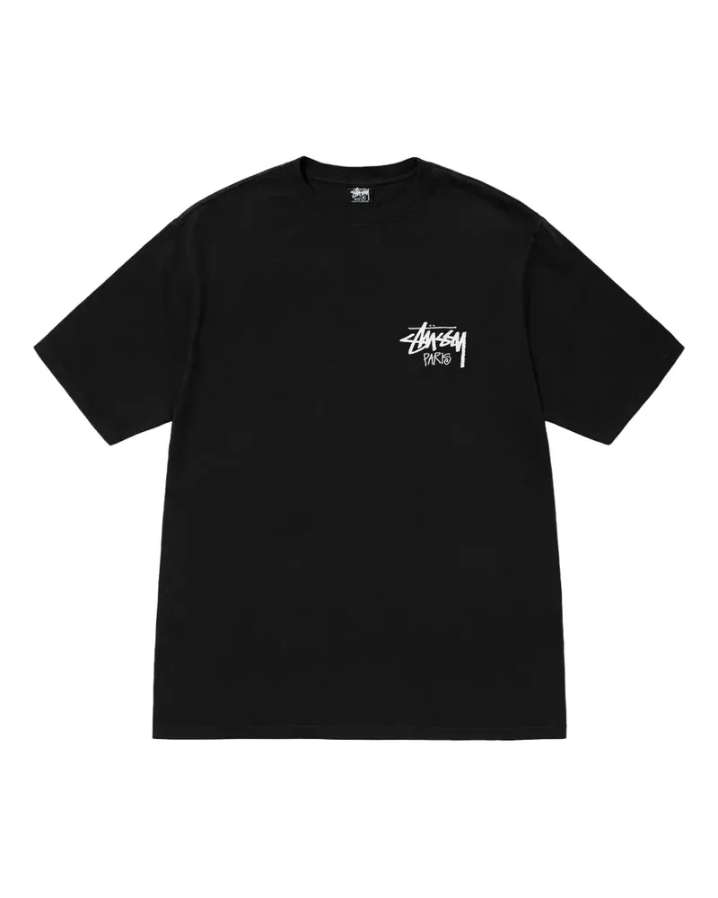 Stüssy Paris Chapter T-shirt - Schwarz Schwarz