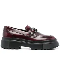 Hogan Klassische Loafer Rot