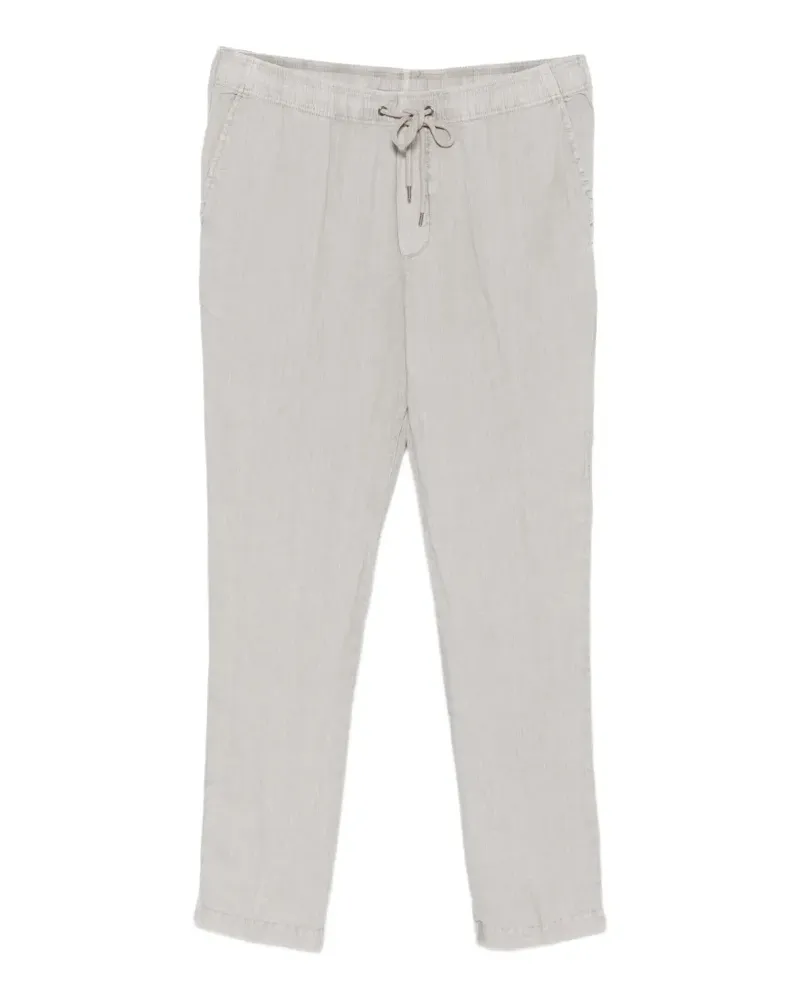 James Perse Leinenhose mit Kordelzug - Grau Grau