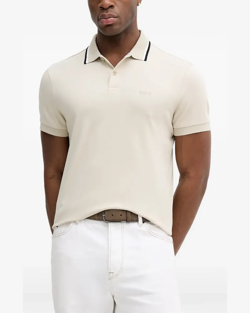 HUGO BOSS Paddy polo shirt - Nude Nude