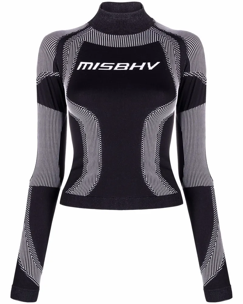 MISBHV Sport Active Langarmshirt - Schwarz Schwarz