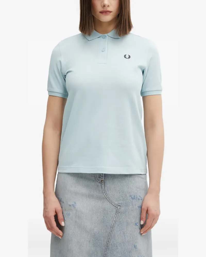 Fred Perry Poloshirt mit Lorbeerkranz - Blau Blau
