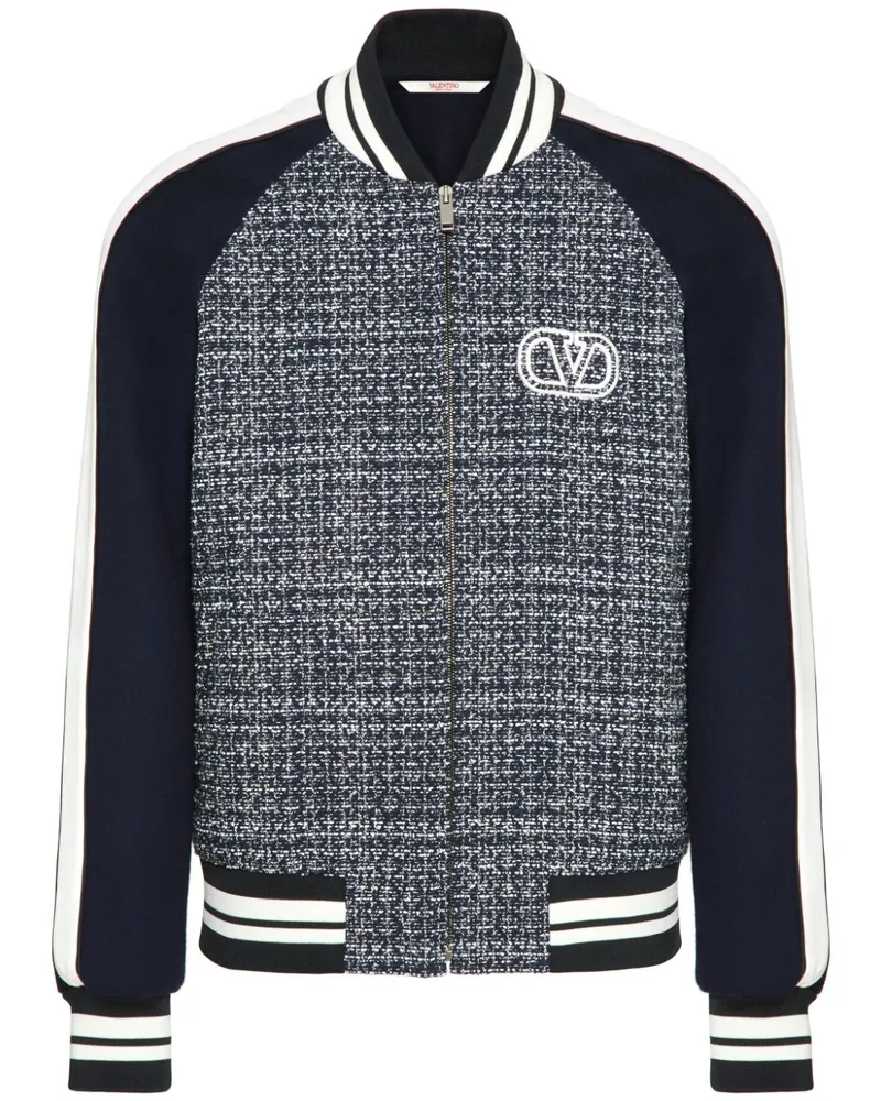 Valentino Garavani VLogo Signature Bomberjacke - Schwarz Schwarz