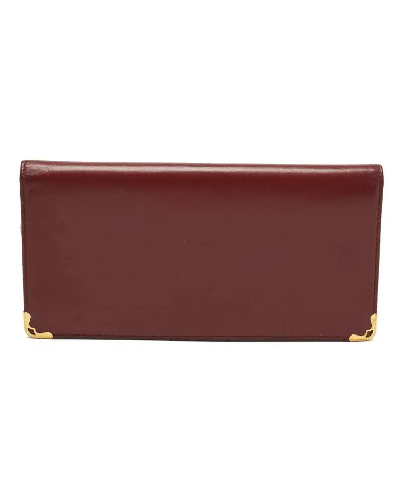 Cartier Le Must De  leather wallet - Rot Rot
