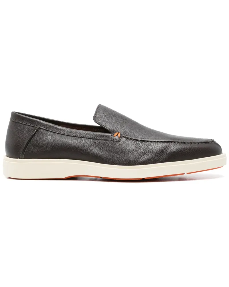 Santoni Klassische Loafer - Braun Braun
